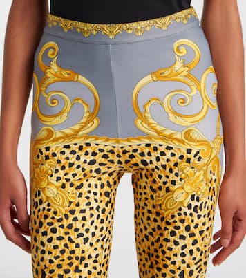 Bedruckte Leggings aus Jersey | Versace