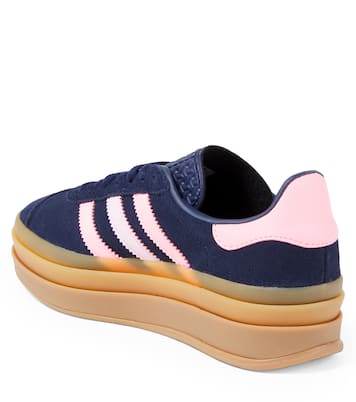 Gazelle Bold suede and leather sneakers | Adidas Originals Kids