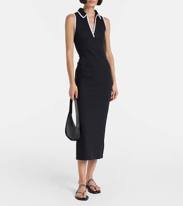 Darien cotton-blend polo dress | Veronica Beard