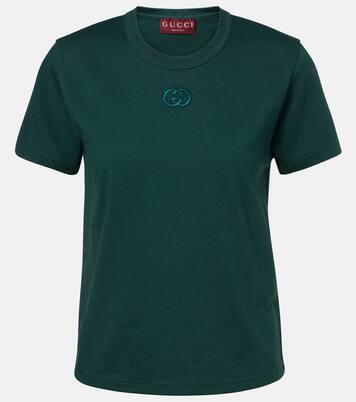 Interlocking G cotton jersey T-shirt | Gucci