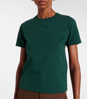 Interlocking G cotton jersey T-shirt | Gucci