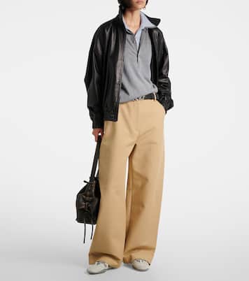 Weite Hose aus Baumwollsatin | Acne Studios
