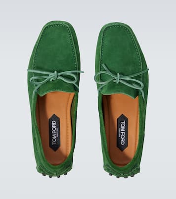 Suede driving shoes | Tom Ford