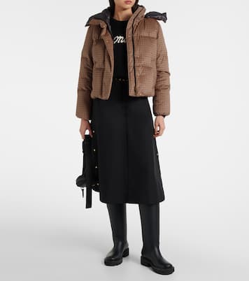 Quierzy houndstooth down jacket | Moncler