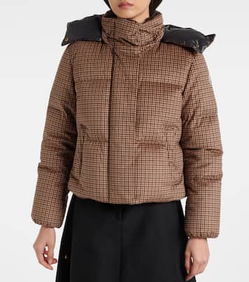 Quierzy houndstooth down jacket | Moncler
