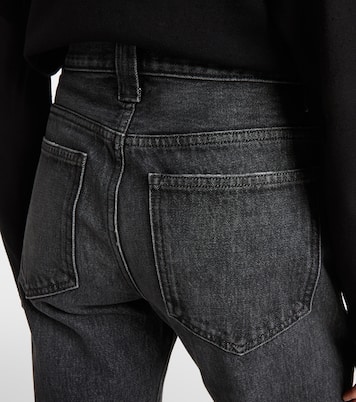 Jean straight Farley à taille mi-haute | Khaite