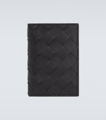 인트레치아토 레더 카드 홀더 | Bottega Veneta