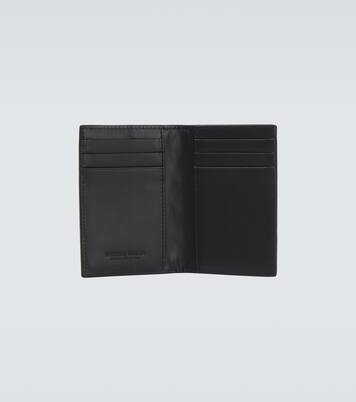 인트레치아토 레더 카드 홀더 | Bottega Veneta