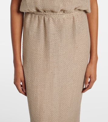 Maxirock Stella aus einem Leinengemisch | Leset