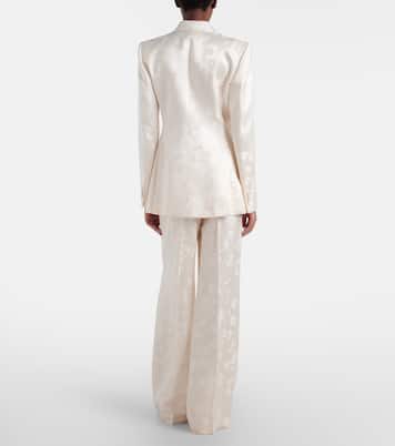 Weite Hose Norman aus Seide | Gabriela Hearst