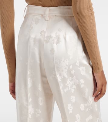 Weite Hose Norman aus Seide | Gabriela Hearst