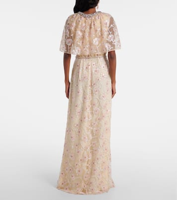 Verziertes Maxikleid | Self-Portrait