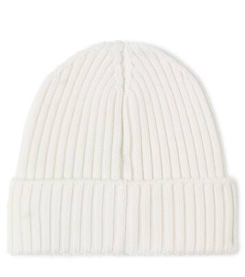 Logo virgin wool beanie | Moncler Enfant