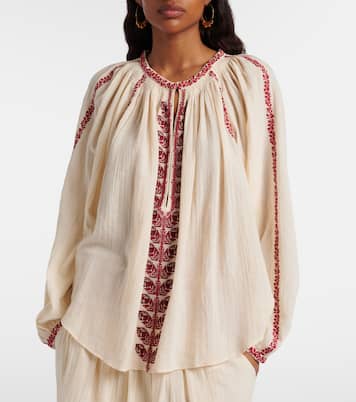 Bestickte Bluse Lena aus Baumwolle | Marant Etoile