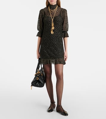 Celeste embellished leather flats | Chloé