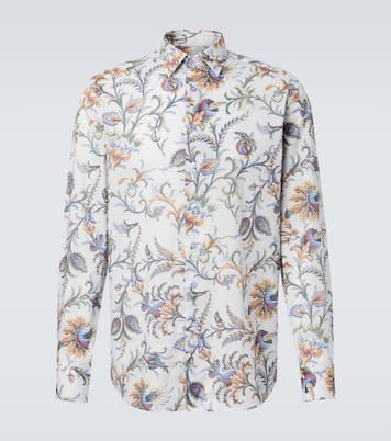 Chemise en coton à fleurs  | Etro