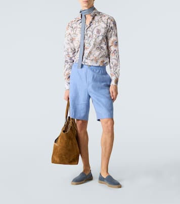 Chemise en coton à fleurs  | Etro