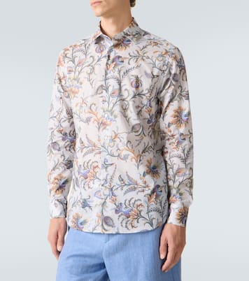 Chemise en coton à fleurs  | Etro