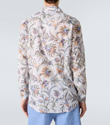 Chemise en coton à fleurs  | Etro
