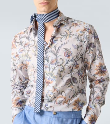 Chemise en coton à fleurs  | Etro