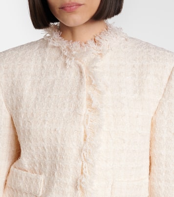 Jacke aus Tweed mit Kristallen | Area