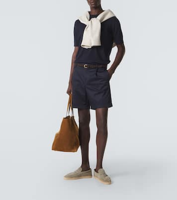Slip-Ons aus Veloursleder | Lardini