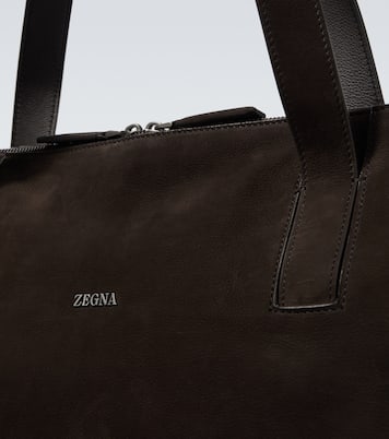 Leather duffel bag | Zegna