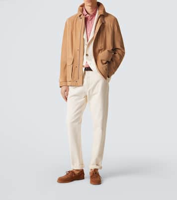 Blazer aus Leinen-Twill | Brunello Cucinelli