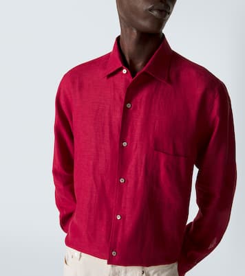 Chemise André en lin | Loro Piana