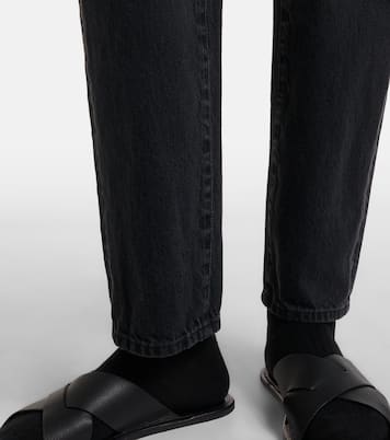 Low-Rise Straight Jeans Booker | The Row