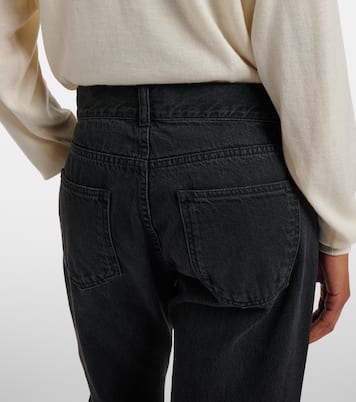 Low-Rise Straight Jeans Booker | The Row