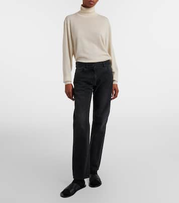 Low-Rise Straight Jeans Booker | The Row