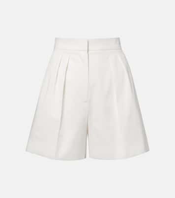Shorts Tabacco en mezcla de algodón | Max Mara