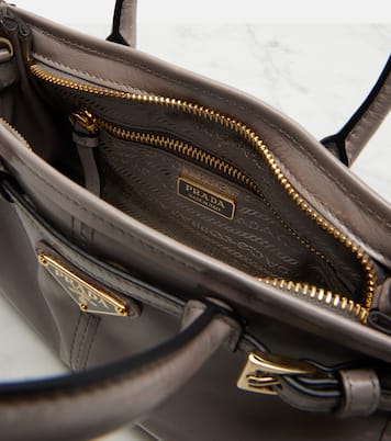 Prada Bonnie Mini leather top-handle bag  | Prada