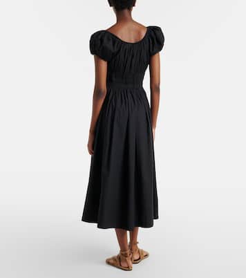 Robe midi Quinn en coton | Dôen