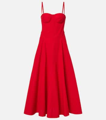 Marigot cotton-blend midi dress | Ralph Lauren Collection