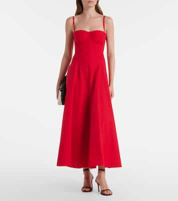 Marigot cotton-blend midi dress | Ralph Lauren Collection