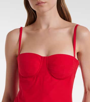 Marigot cotton-blend midi dress | Ralph Lauren Collection