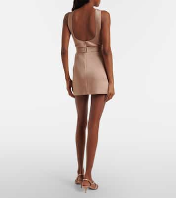 Minikleid Delphine aus Satin | The New Arrivals Ilkyaz Ozel