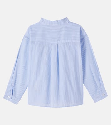 Chemise Wes rayée en popeline de coton | Konges Sløjd