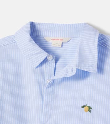 Chemise Wes rayée en popeline de coton | Konges Sløjd