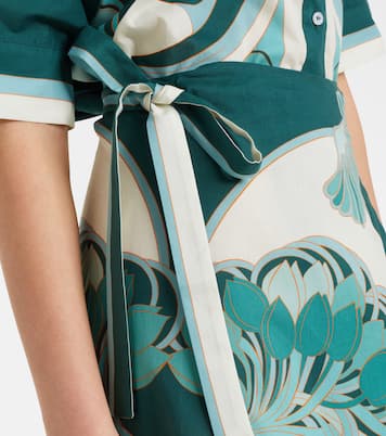 Wickelrock Sarong aus Baumwollmusselin | La DoubleJ