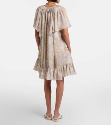 Minikleid aus Seiden-Charmeuse | Chloé