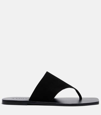 Paton suede thong sandals | A.Emery