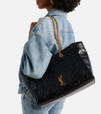 Schultertasche Niki Medium aus Leder | Saint Laurent