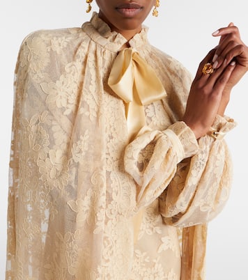 Como lace cape | Zimmermann