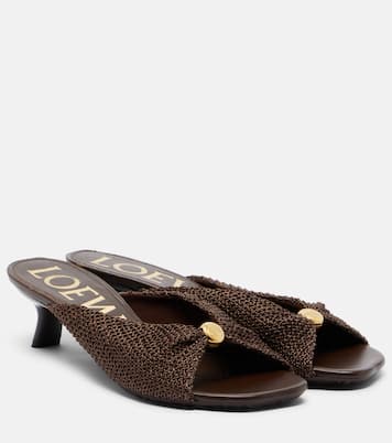 Mules Paula's Ibiza Pebble Soft | Loewe