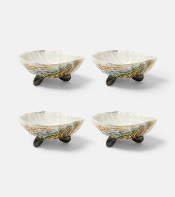 Set de bols Oyster & Scallops en faïence | Bordallo Pinheiro
