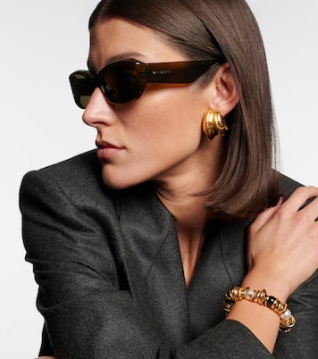 SL Logo rectangular sunglasses | Saint Laurent