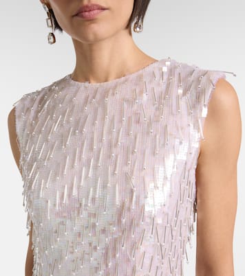 Minikleid Calypso mit Pailletten | Rachel Gilbert